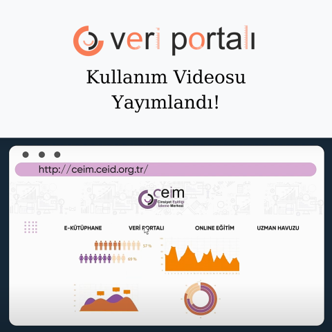 CEİM Veri Portalı Kullanım Videosu Yayımlandı!