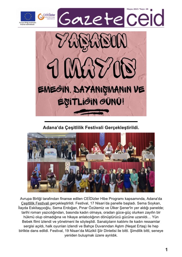 Gazete CEİD 28. Sayı