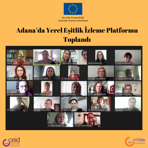 Adana’da Yerel Eşitlik İzleme Platformu toplandı