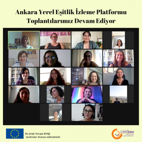 Ankara Yerel Eşitlik İzleme Platformu Toplantılarımız Devam Ediyor