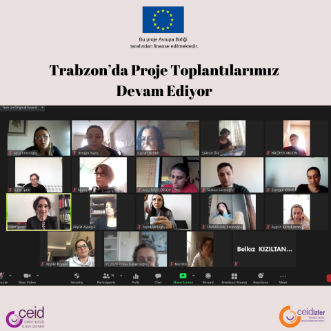 Trabzon’da Proje Toplantılarımız Devam Ediyor