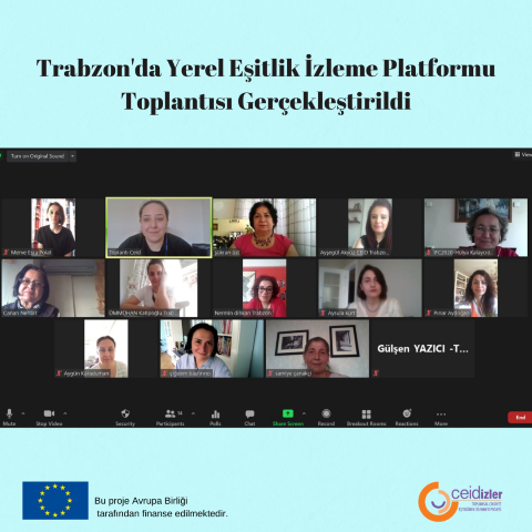 Trabzon’da Yerel Eşitlik İzleme Platformu Toplantısı Gerçekleştirildi