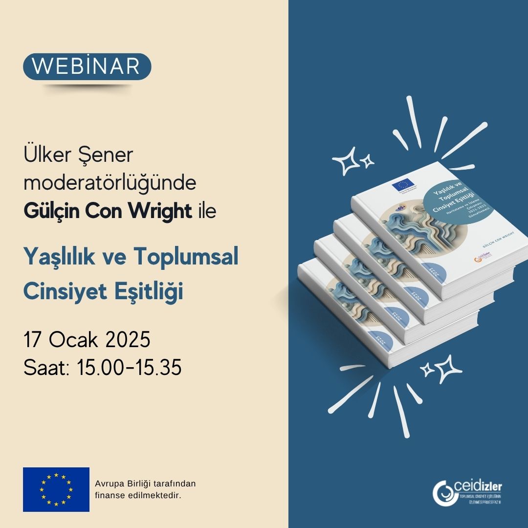 Yaşlılık ve Toplumsal Cinsiyet Eşitliği