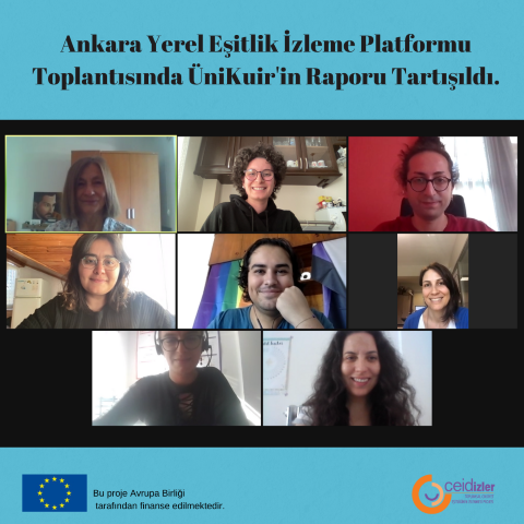 Ankara Yerel Eşitlik İzleme Platformu Toplantısında Üniversitelerde Trans+ Öğrencilere Yönelik Ayrımcılık Raporu Tartışıldı.